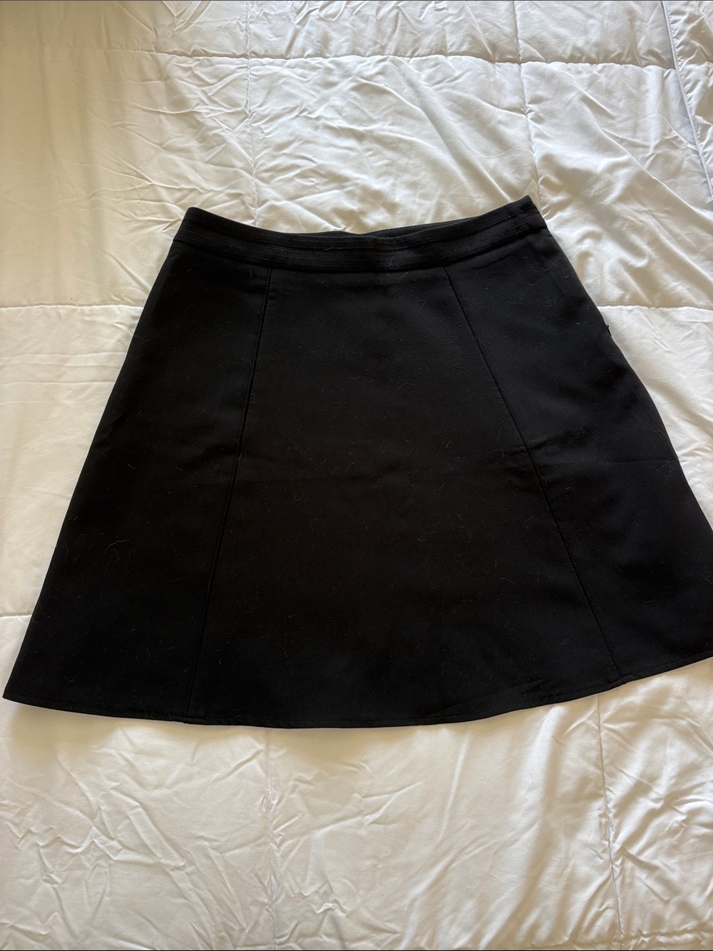 Dalia Collection Black A-Line Skirt